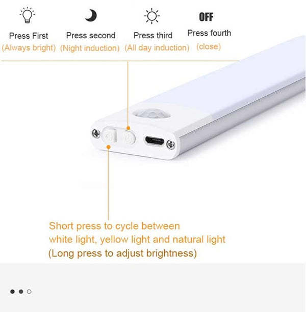 USB Motion Sensor Light - A Bright and Efficient Solution for Every Space